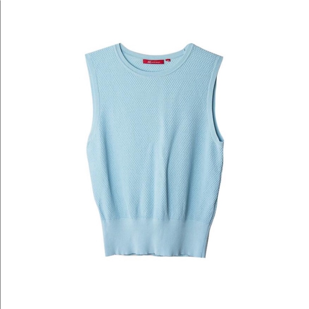 90s Textured Sweater Tank
